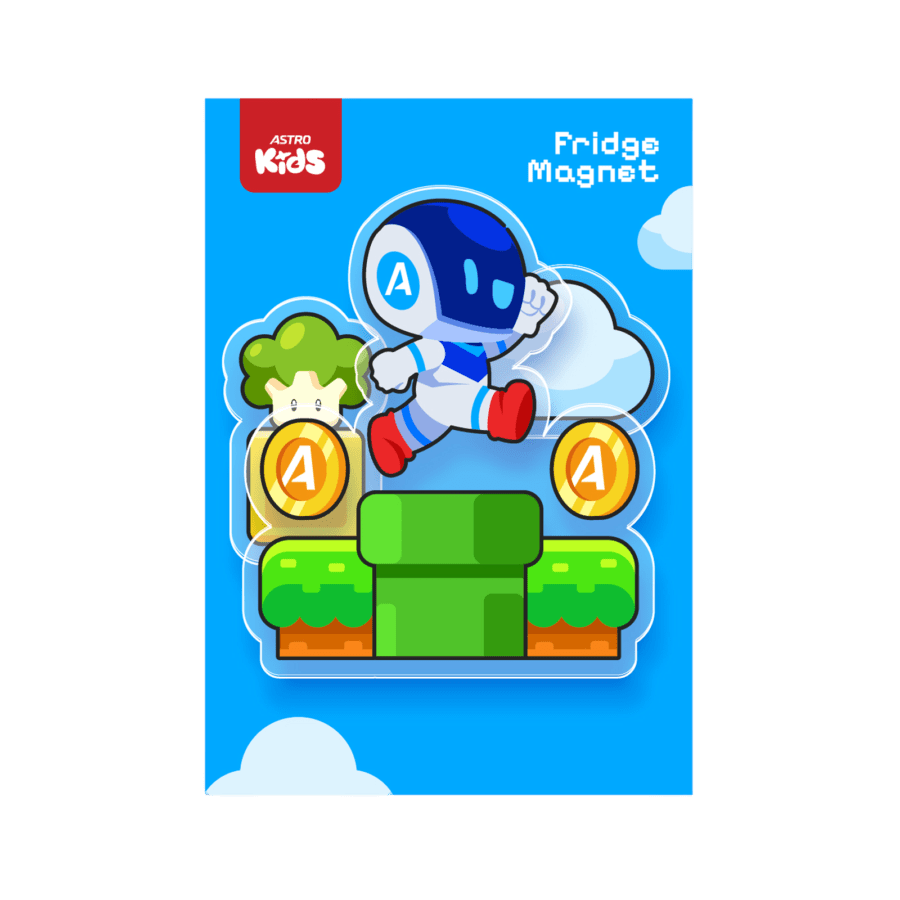 Super Quest Epoxy Fridge Magnet - Airo Set