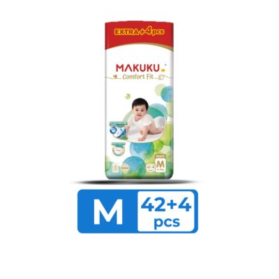 Makuku SAP Diapers Comfort Fit Pants Diapers M42+4