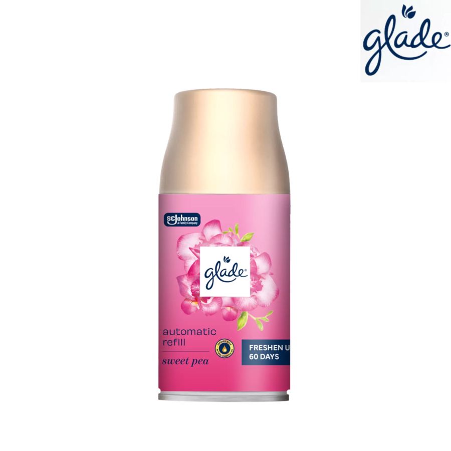 Glade Matic Sweet Pea Pengharum Ruangan Refill 225 ml 1pcs