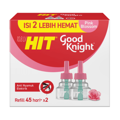 Hit Good Knight Elektrik Refill Pink Blossom Pembasmi Serangga Multipack