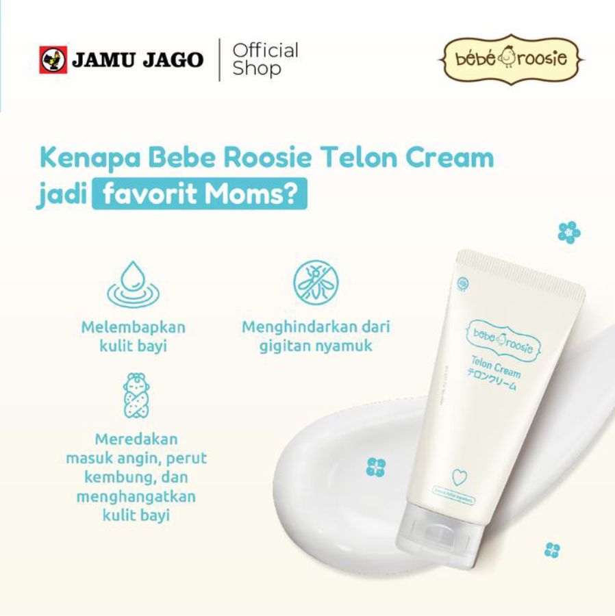 Bebe Roosie Minyak Telon Lavender + Olive Oil Perawatan Bayi 60gram