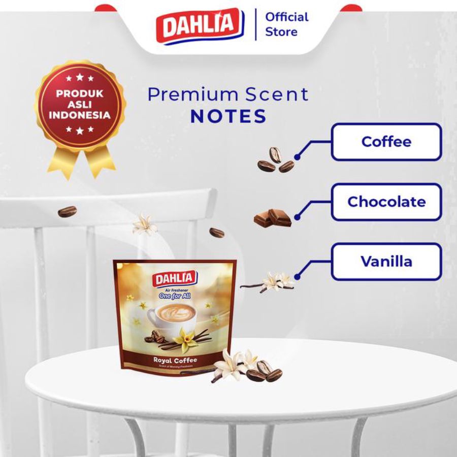 Dahlia One For All Royal Coffee Pengharum Ruangan 75gram