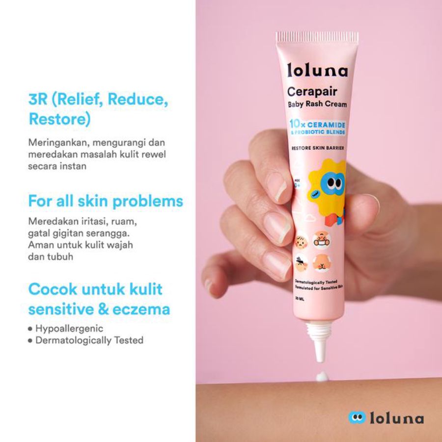 Loluna Cerapiar Baby Rash Cream