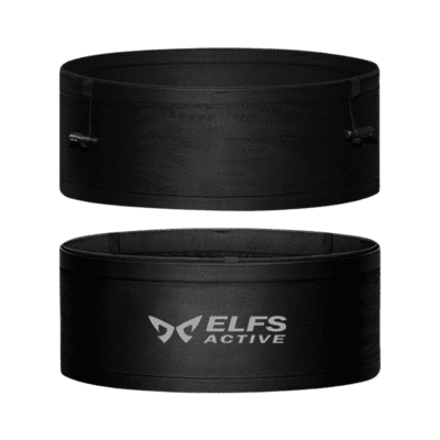 Elfs Active Running Belt Hitam Ultra Light Sabuk Lari Size L