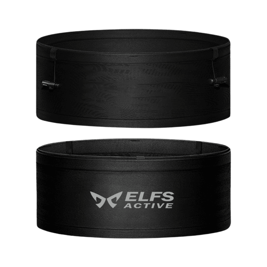 Elfs Active Running Belt Hitam Ultra Light Sabuk Lari Size L