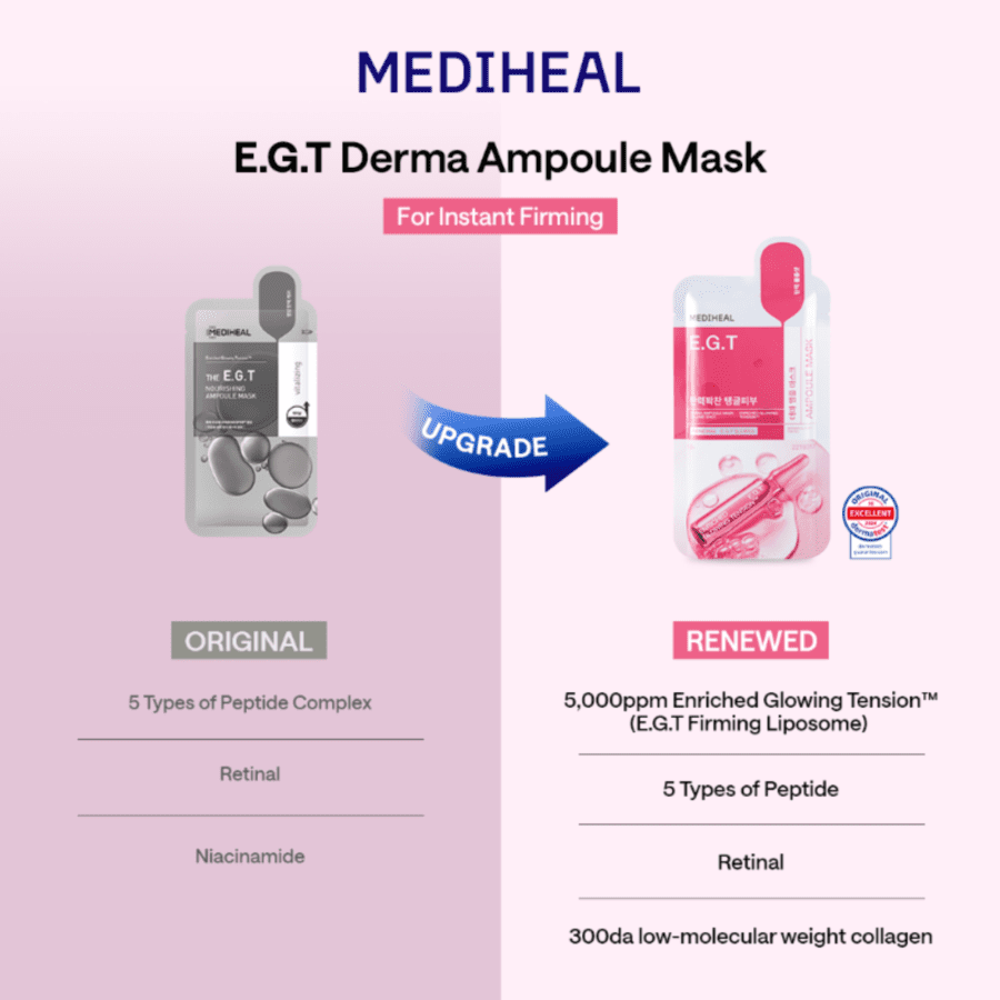 Mediheal Derma Ampoule EGT Sheet Mask