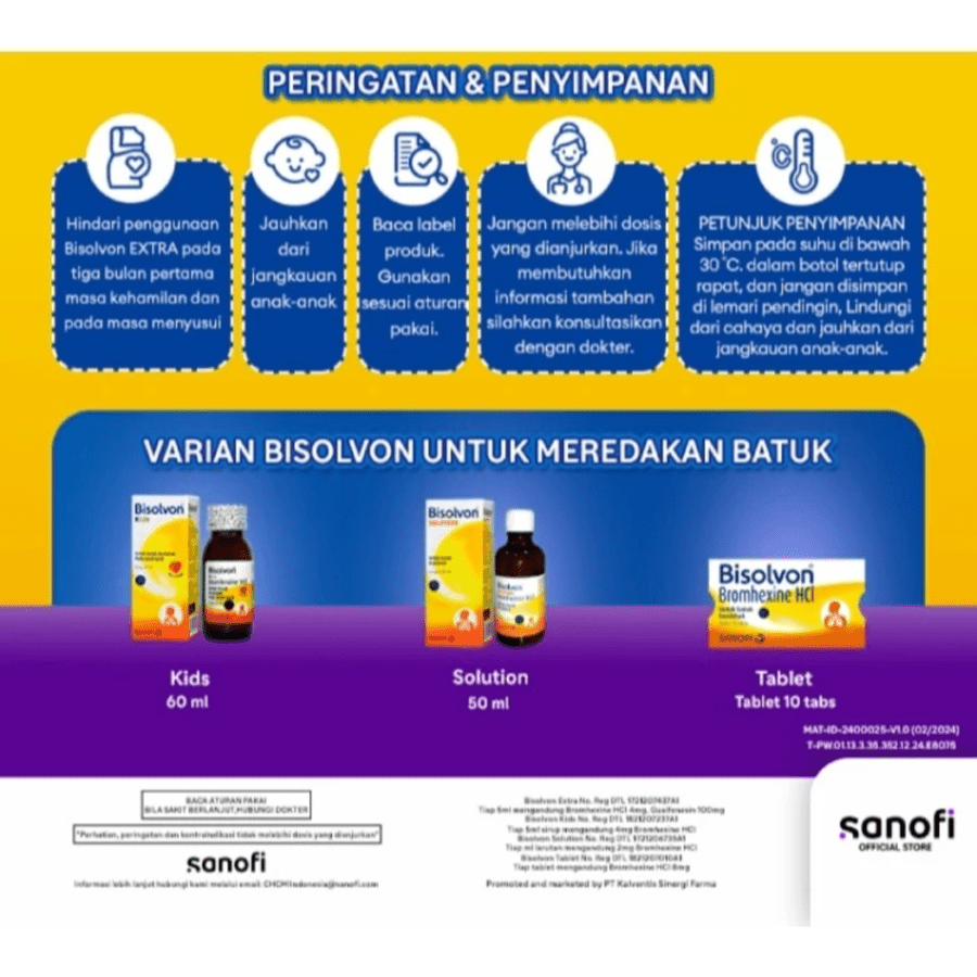 Bisolvon Extra Sirup