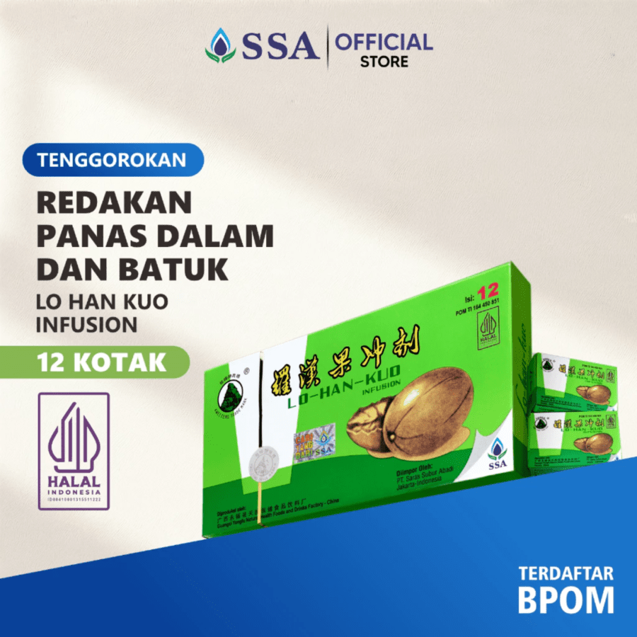 Lo Han Kuo Infusion Obat Herbal Panas Dalam