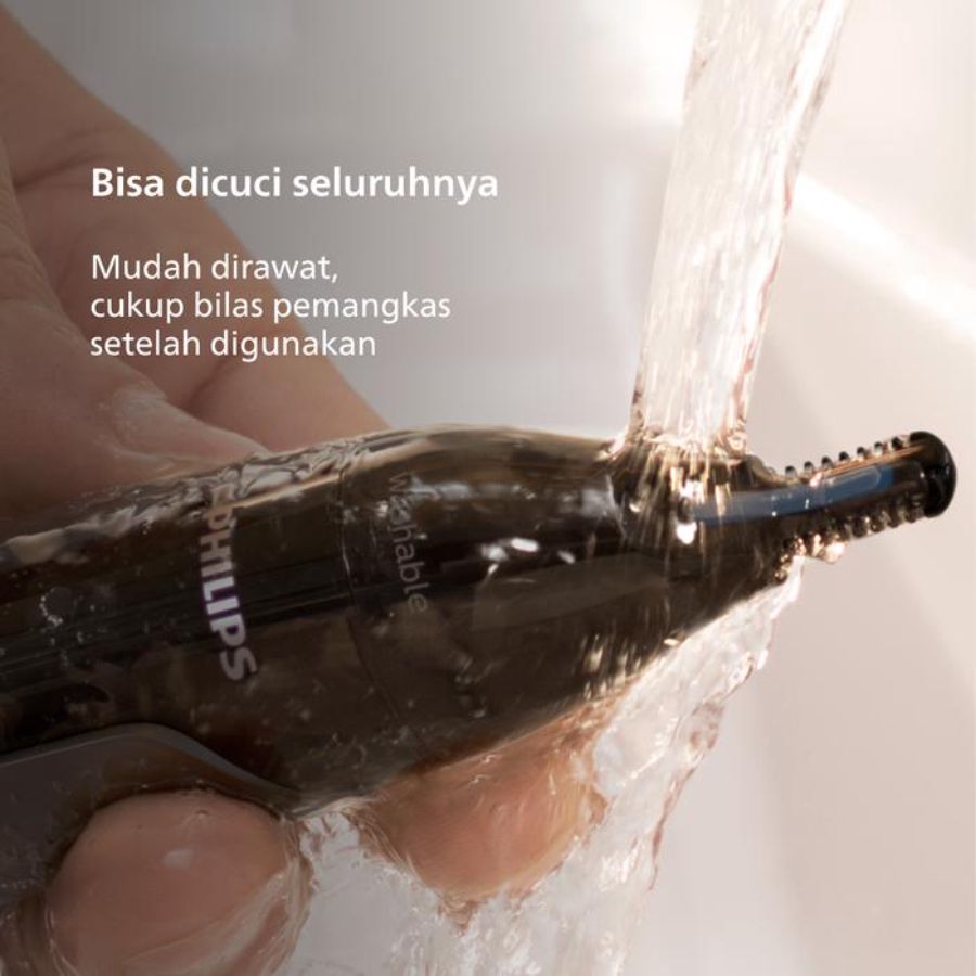 Philips Nose Trimmer 3000 Trimmer Bulu Hidung & Alis NT3650/16