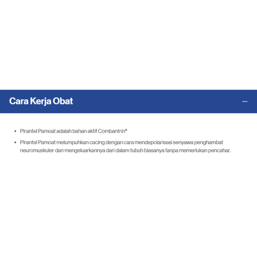 Combantrin Sirup Obat Cacing