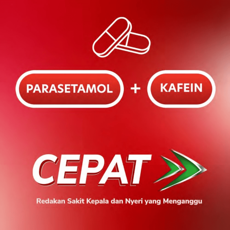 Panadol Extra Obat Sakit Kepala dan Nyeri Strip