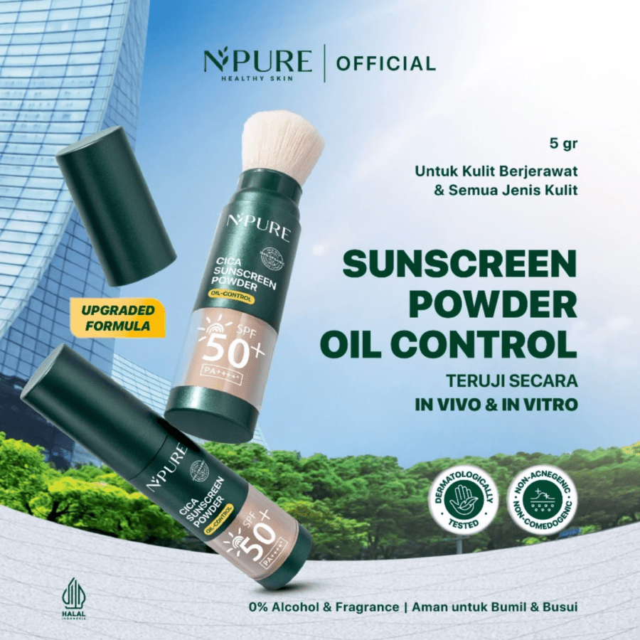 NPURE Cica Beat The Sun Powder SPF 50+ PA++++