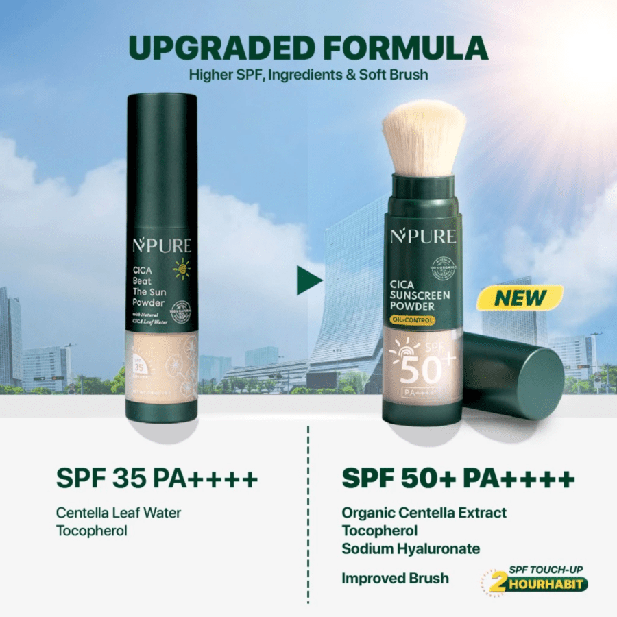 NPURE Cica Beat The Sun Powder SPF 50+ PA++++