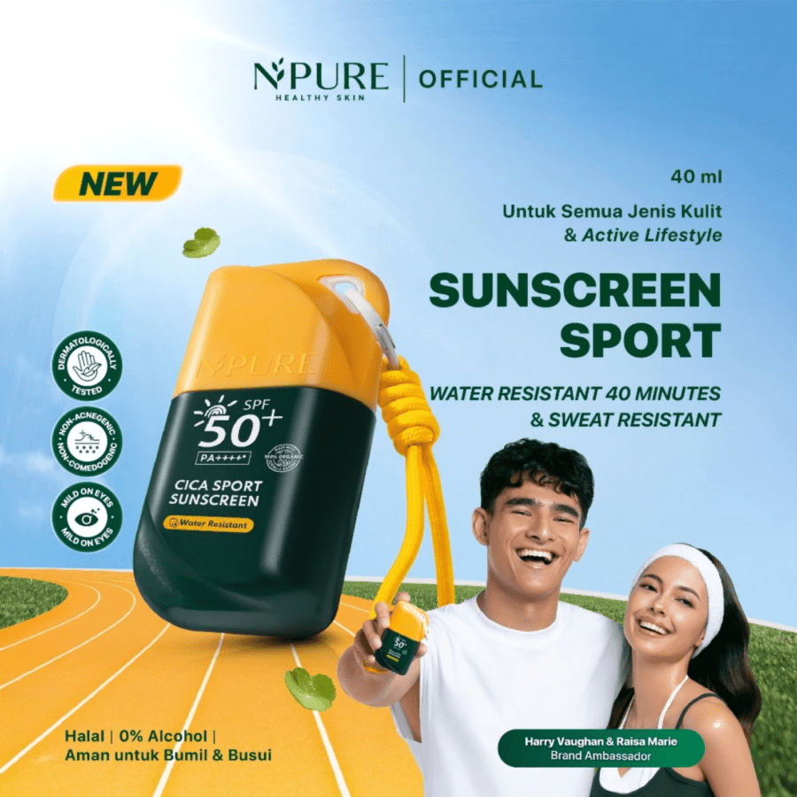 NPURE CICA Sport Sunscreen SPF 50+ PA++++