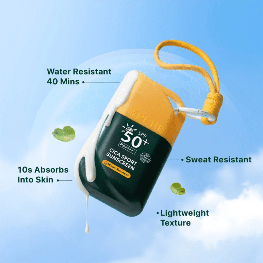 NPURE CICA Sport Sunscreen SPF 50+ PA++++