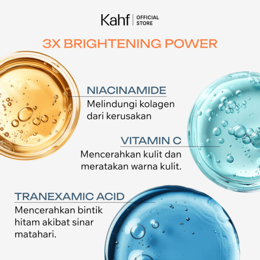 Kahf Bright Fresh Sunscreen Serum SPF 50 PA++++