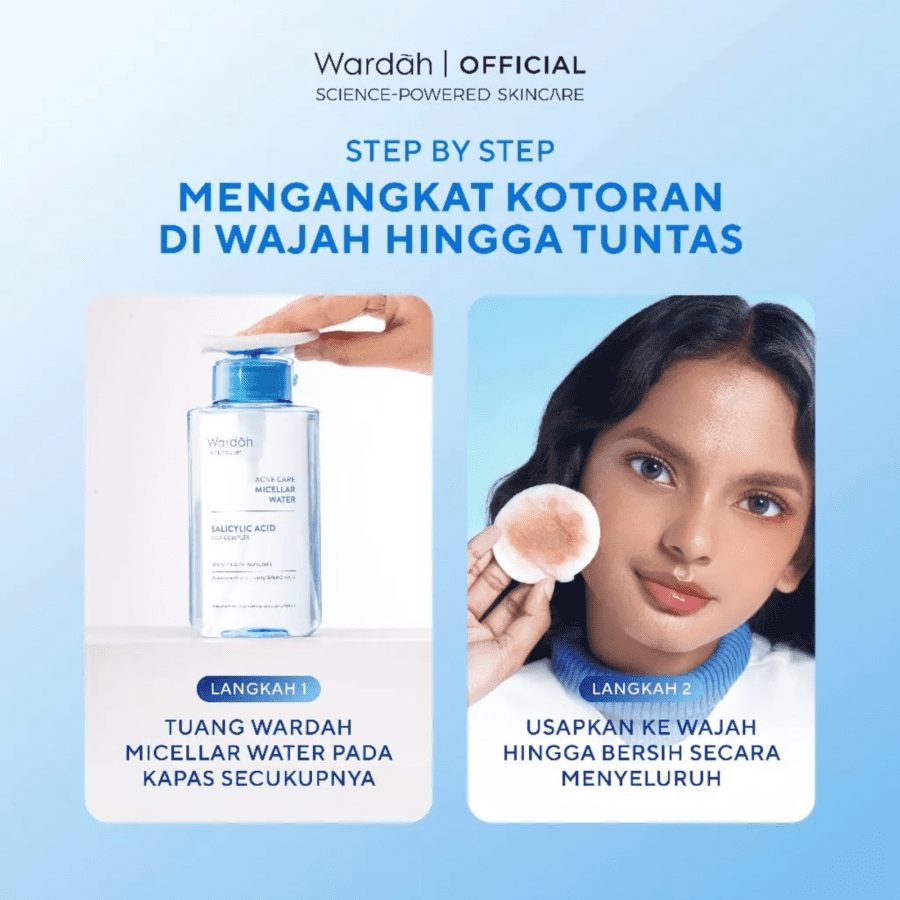 Wardah Acnederm Acne Care Micellar Water