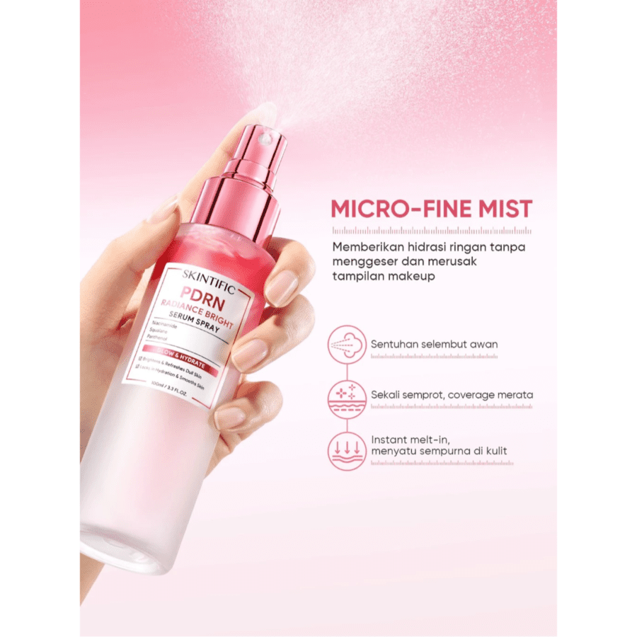 SKINTIFIC PDRN Radiance Bright Serum Face Spray