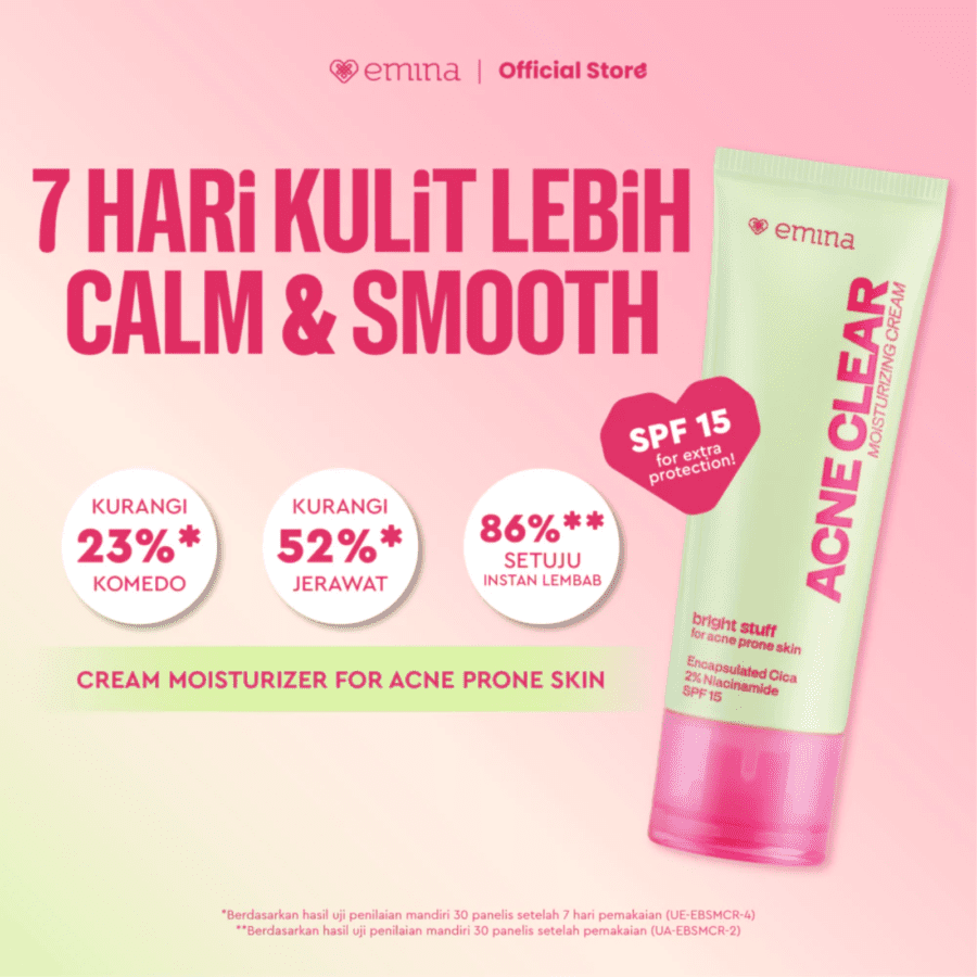 Emina Bright Stuff For Acne Prone Skin Moisturizing Cream