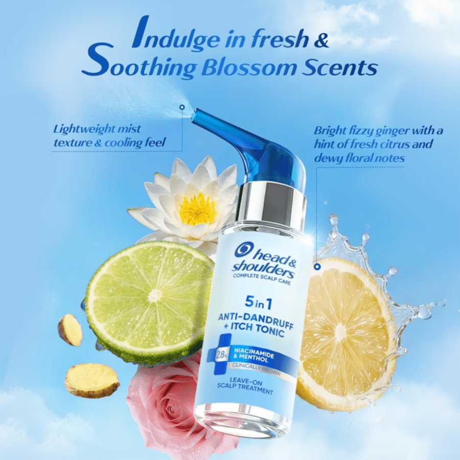Head & Shoulders 5in1 Anti Dandruff + Itch Hair Tonic