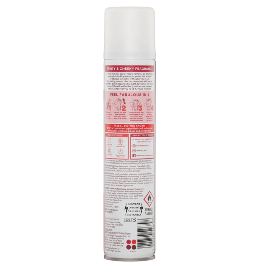 Batiste Fruity & Cheeky Cherry Dry Shampoo