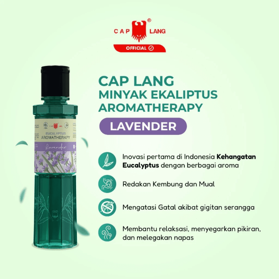 Cap Lang Aromatherapy Lavender Minyak Kayu Putih