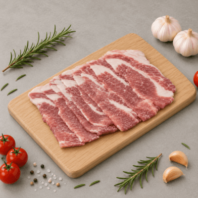 Daging Slice Brisket Import Astro Farm