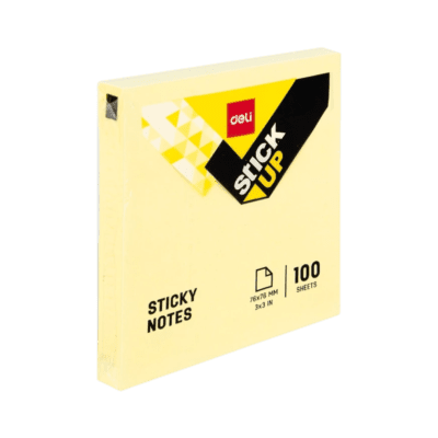 Deli Sticky Notes 76 mm x 76mm 100sheets