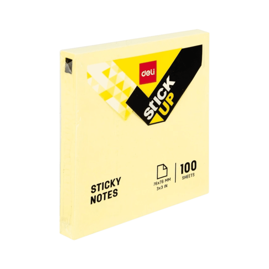 Deli Sticky Notes 76 mm x 76mm 100sheets