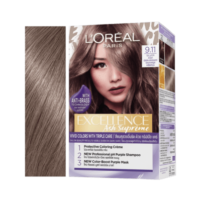 L'Oreal Excellence Ash Supreme 9.11 Silver Ash
