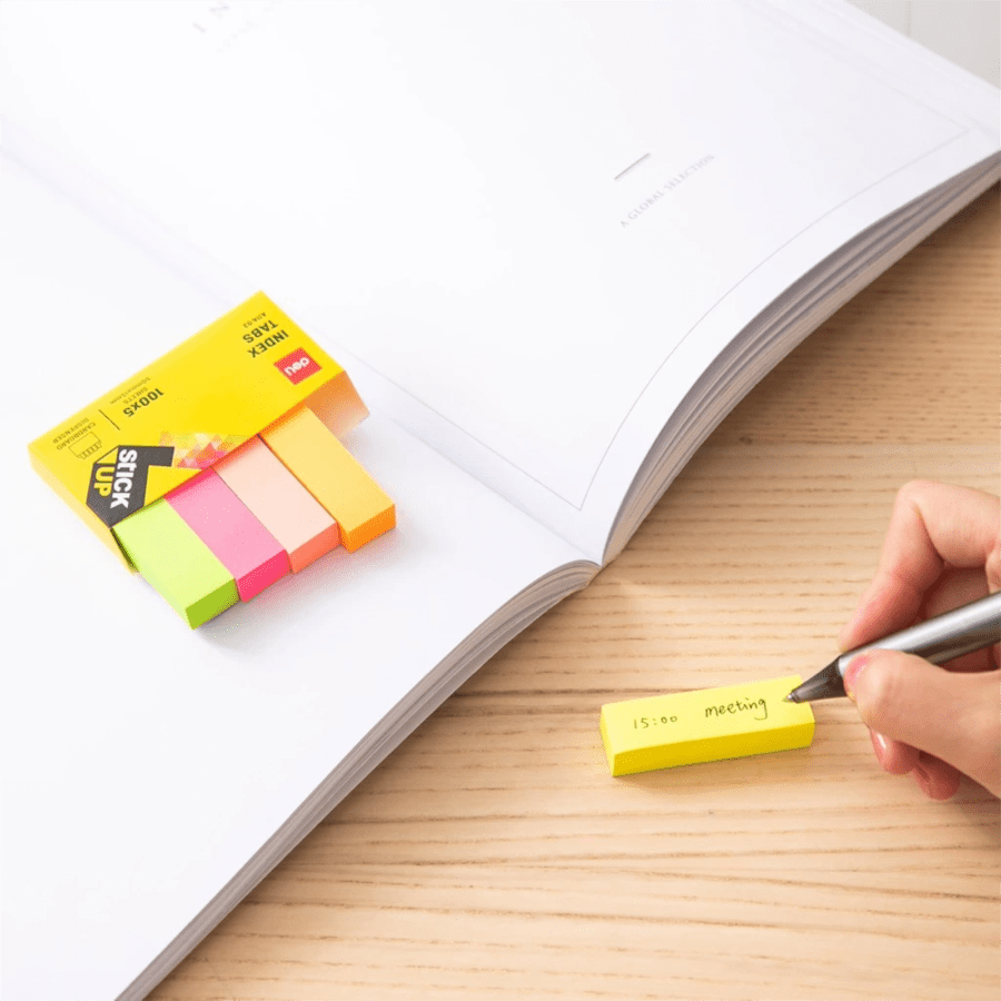 Deli Index Tabs 4 Warna 50 mm x 12 mm