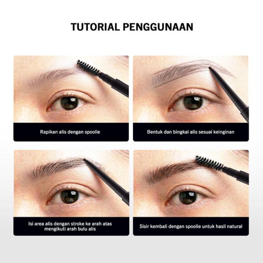 Masami Slim Brow Definer 1mm Charcoal T-AEL-171A