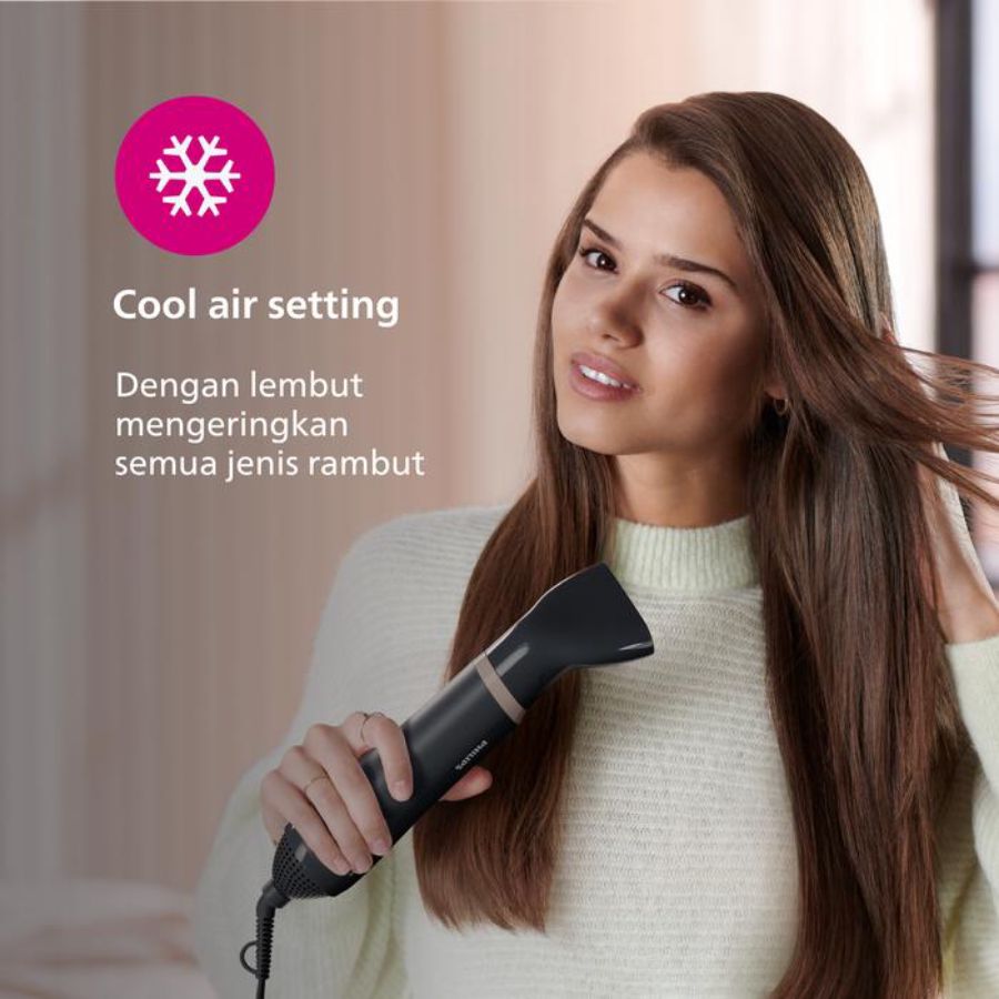 Philips Airstyler 3000 Catokan Rambut Curly Styling BHA301/00