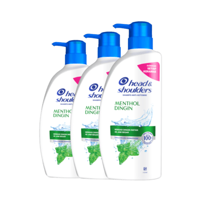 Head & Shoulders Menthol Dingin Anti Dandruff Shampoo 400 ml