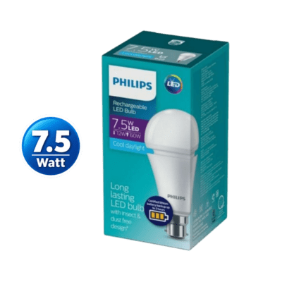 Philips Rechargable LED Bulb 7.5 W Cool Daylight Lampu LED