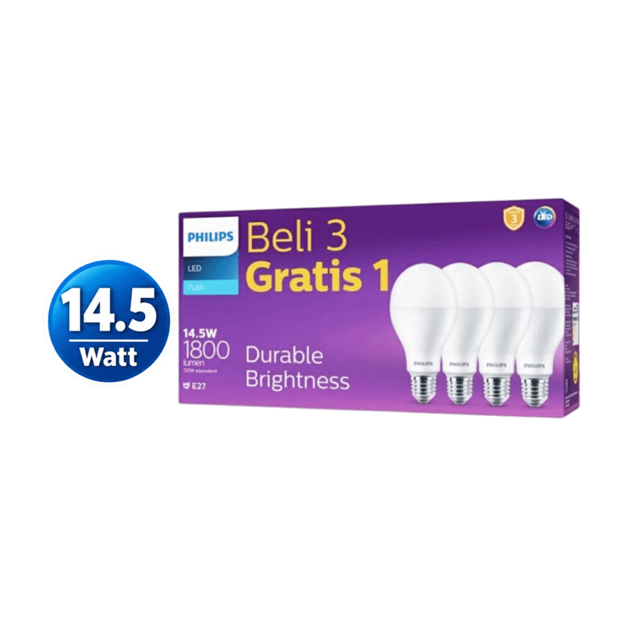 Philips MyCare 14.5 W Cool Daylight Lampu LED Multipack