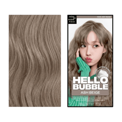 Mise en Scene Hello Bubble Ash Beige Hair Color