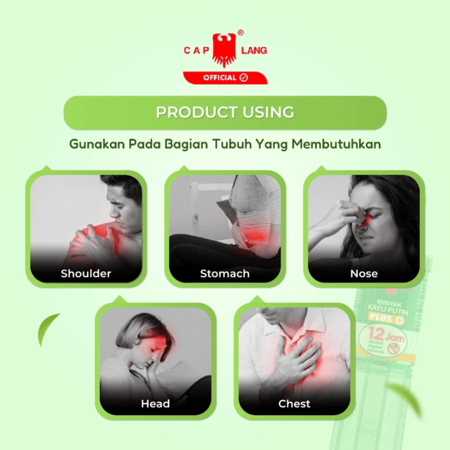 Cap Lang Plus Minyak Kayu Putih