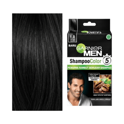 Garnier Men Hitam Alami Shampoo Color