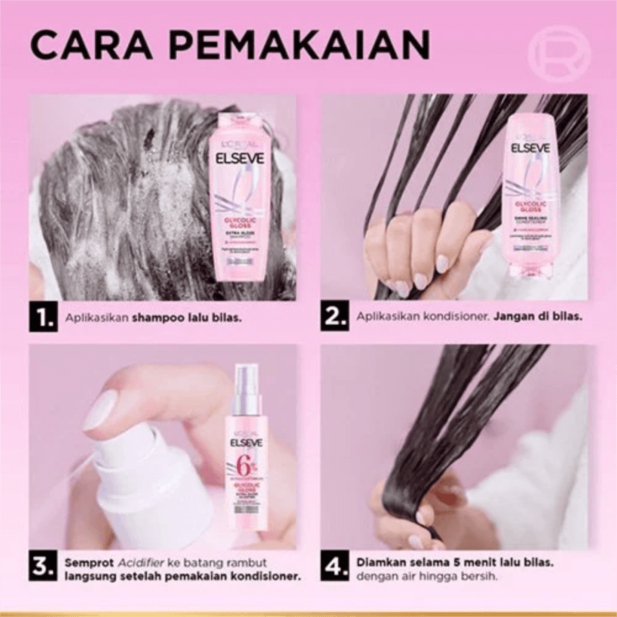 L'Oreal Paris Elseve Glycolic Gloss Shampoo