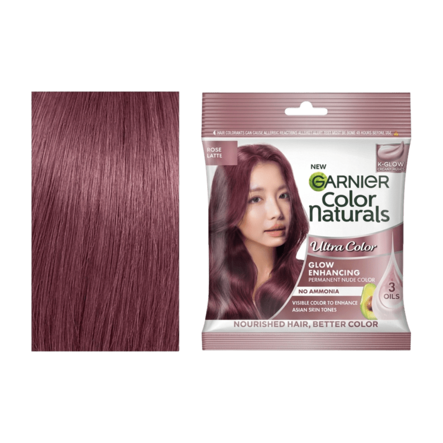 Garnier Color Naturals K-Glow Creamy Rose Latte Hair Color Sachet