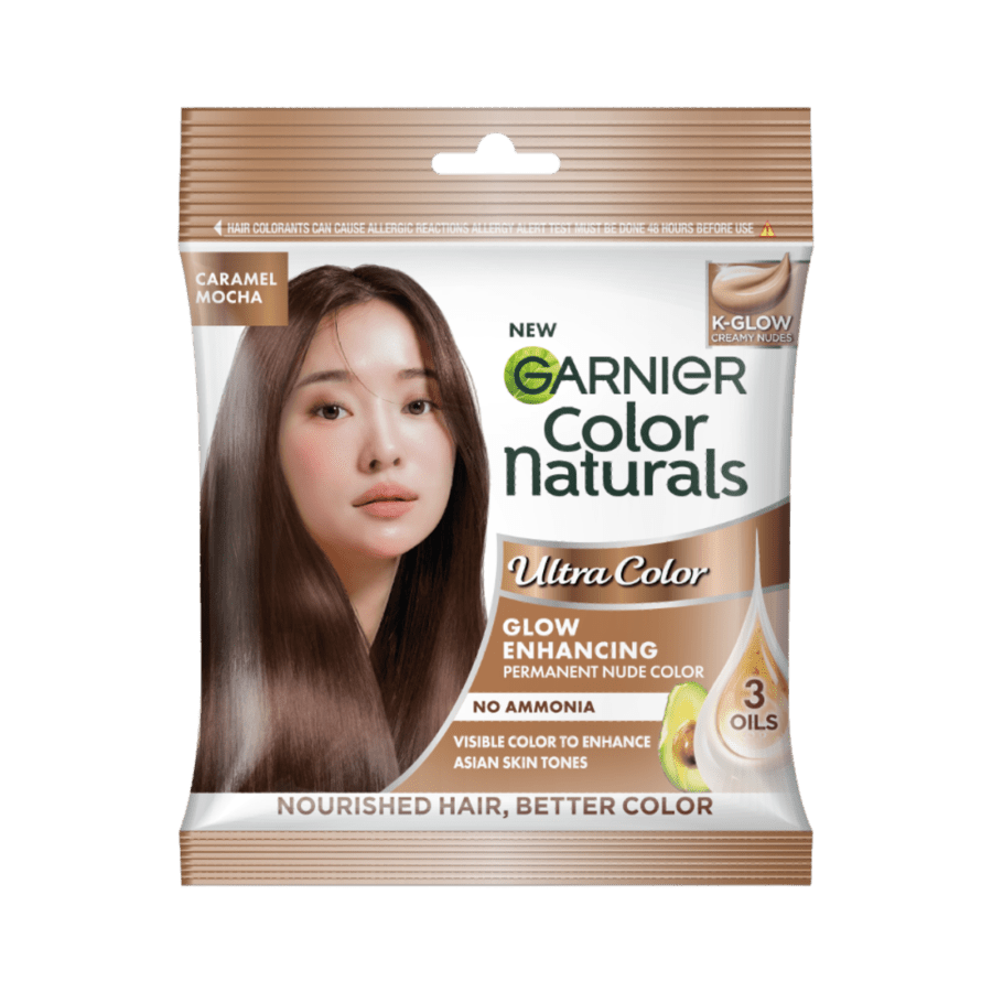 Garnier Color Naturals K-Glow Creamy Caramel Mocha Hair Color Sachet