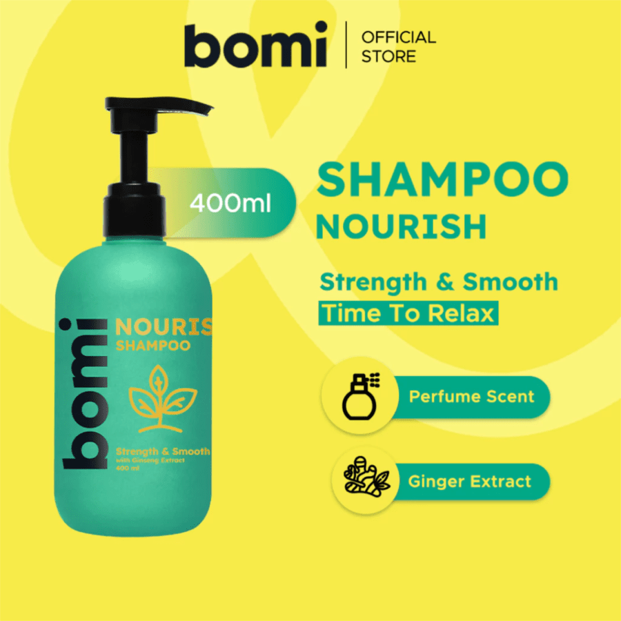 Bomi Nourish Strength & Smooth Anti Hairfall Shampoo
