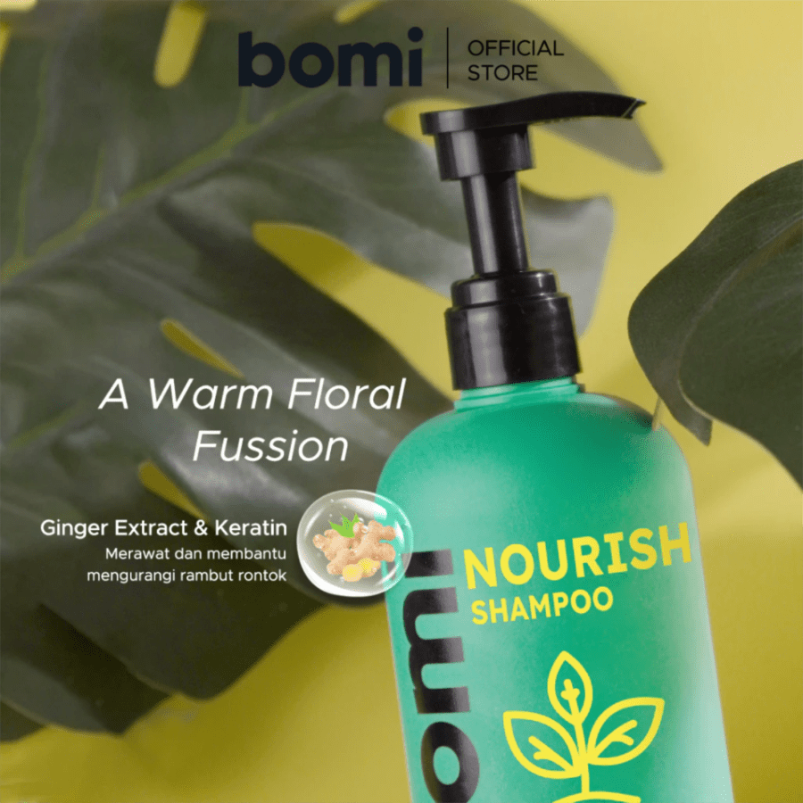 Bomi Nourish Strength & Smooth Anti Hairfall Shampoo