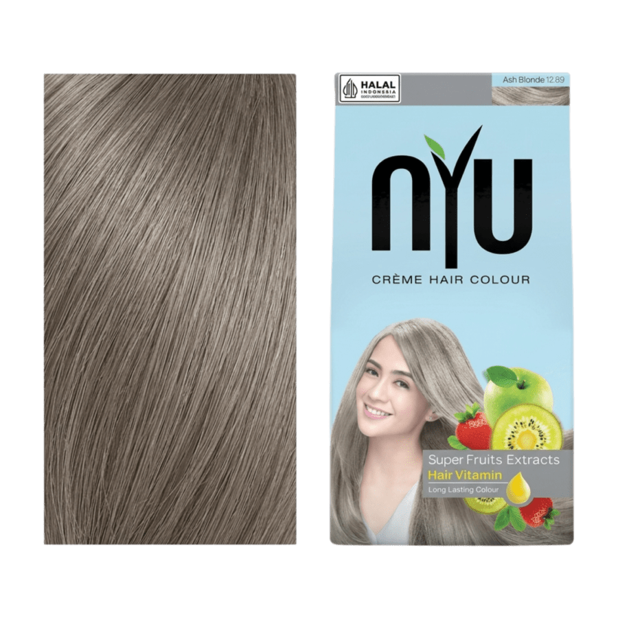 NYU Ash Blonde Creme Hair Colour