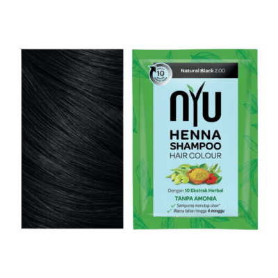 NYU Henna Shampoo Black Hair Colour