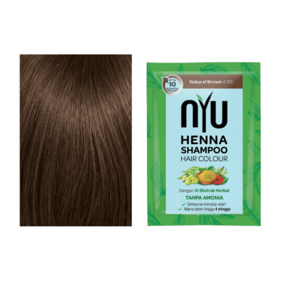 NYU Henna Shampoo Brown Hair Colour