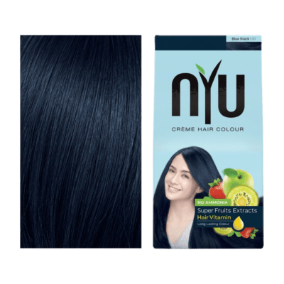 NYU Blue Black Creme Hair Colour