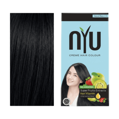 NYU Natural Black Creme Hair Colour