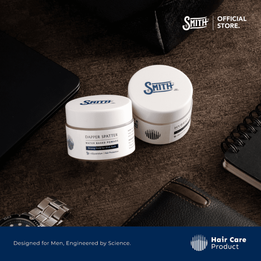 Smith Dapper Spatter Hair Pomade Water Based Travel Size